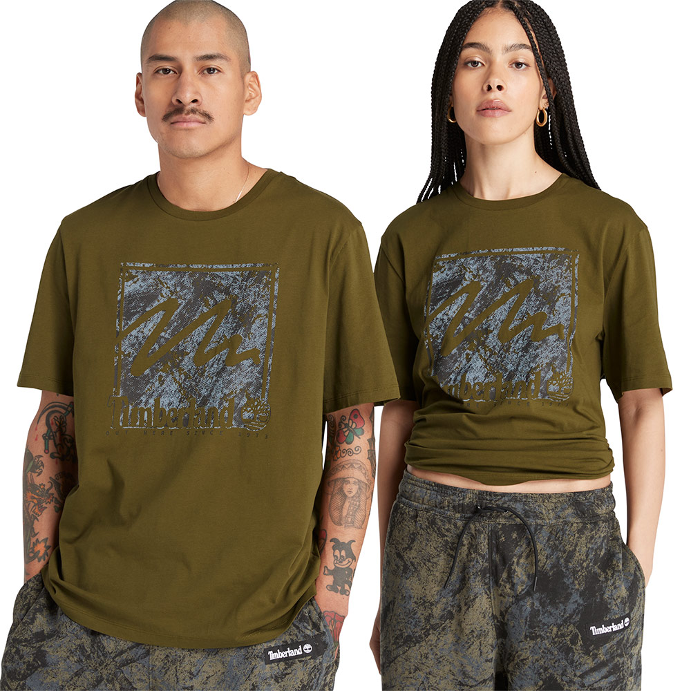 Timberland 中性款深橄欖色防潑水雙面抓絨外套|A6JGS302 歷史價格詳細信息