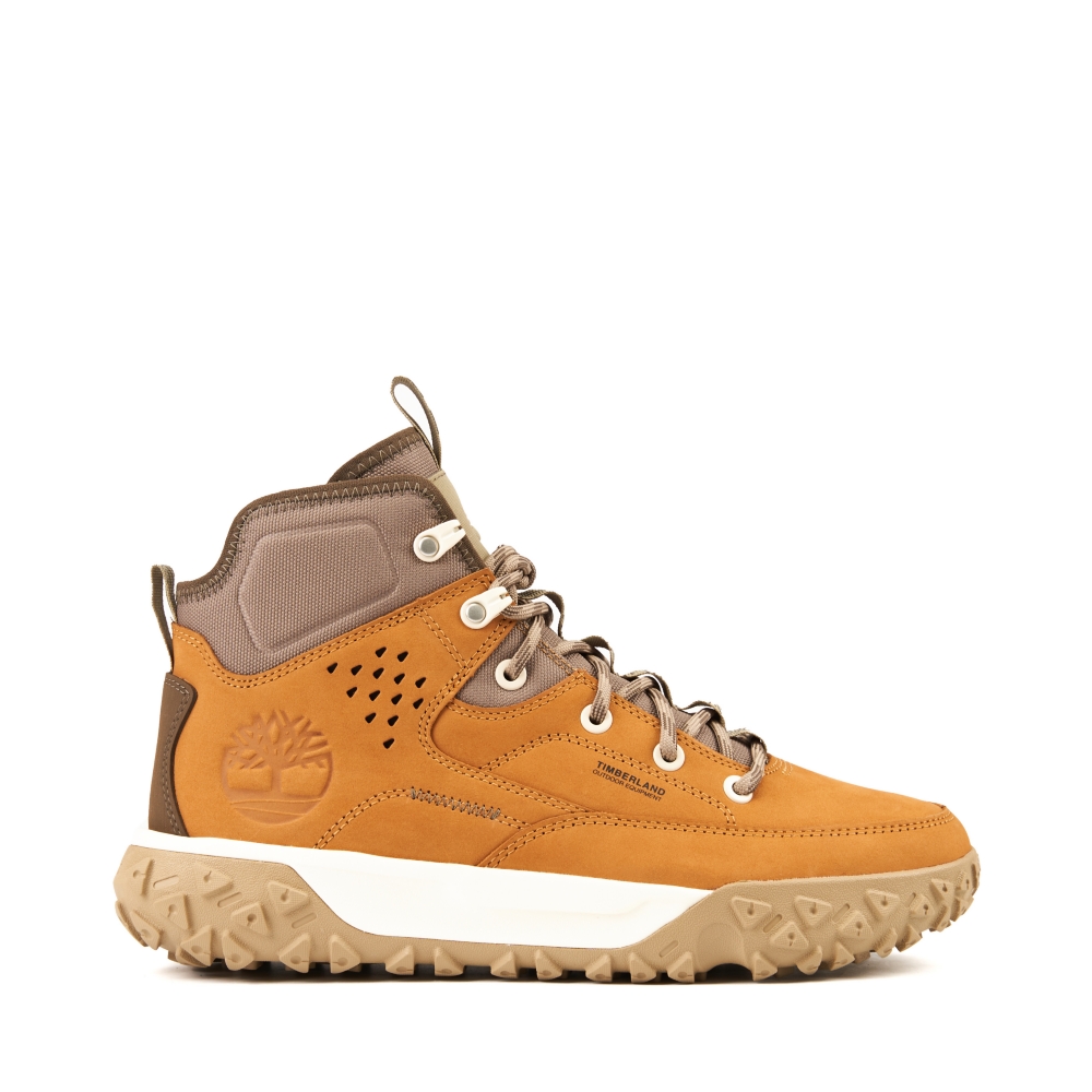 Timberland 男款小麥色磨砂革中筒健行鞋|91566231 歷史價格詳細信息