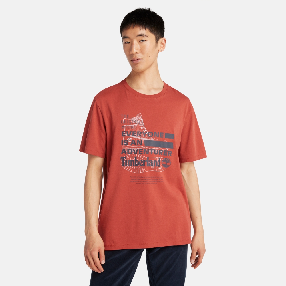 Timberland 男款紅褐色防潑水再生羽絨外套|A2N68EIC 歷史價格詳細信息