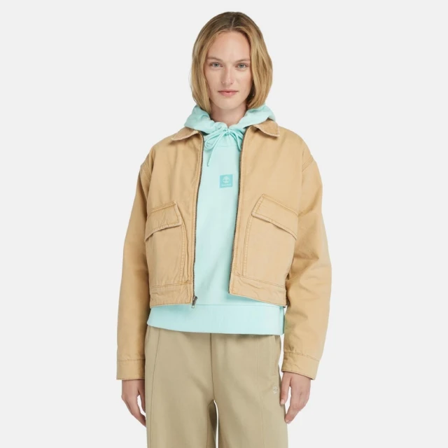 Timberland 女款淺小麥色工裝休閒短褲|A5P2PEH3 歷史價格詳細信息