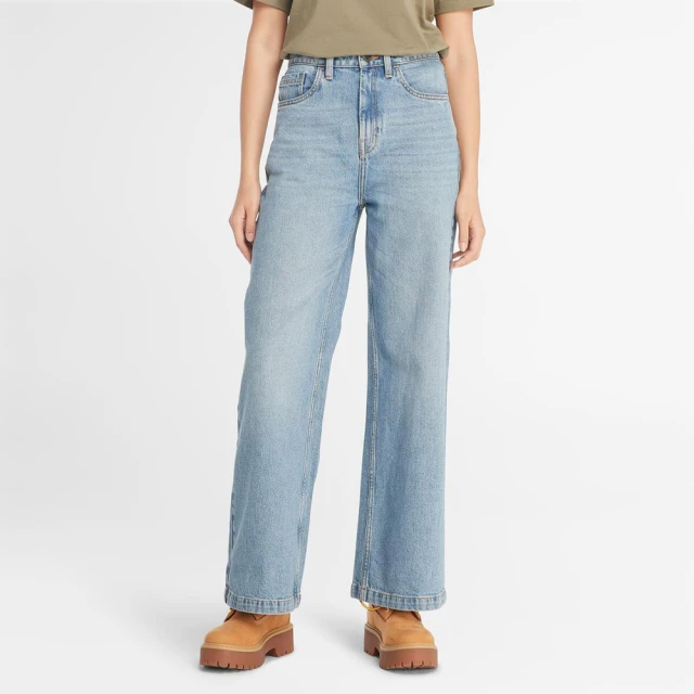 Timberland 女款藍粉拼接調節下擺連帽上衣|A23S6451 歷史價格詳細信息