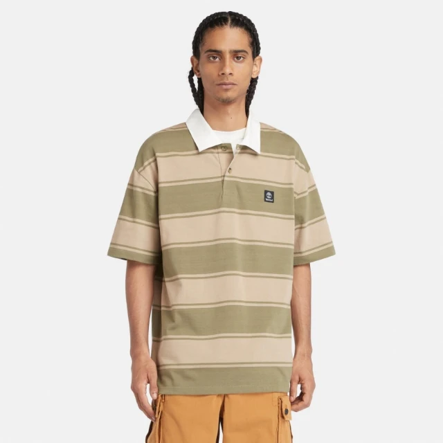 Timberland 男款灰石色TENCEL™ X REFIBRA™針織短袖POLO衫|A2DDRCY2 歷史價格詳細信息