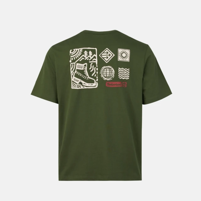 Timberland 中性葉綠色大容量後背包|A6MFWA58 歷史價格詳細信息