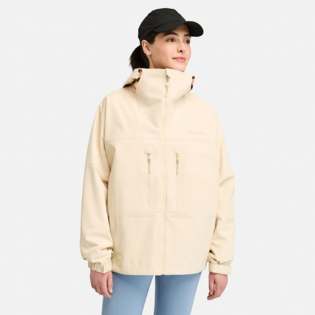 Timberland 男款象牙色CAPS RIDGE防水運動外套|A41SFEFL 歷史價格詳細信息