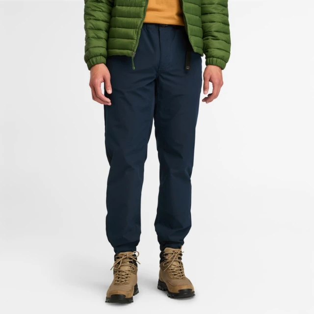 Timberland 男款深寶石藍防撕裂休閒長褲|A2D65433 歷史價格詳細信息
