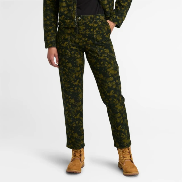 Timberland 女款深橄欖綠工裝長褲|A6H7H302 歷史價格詳細信息