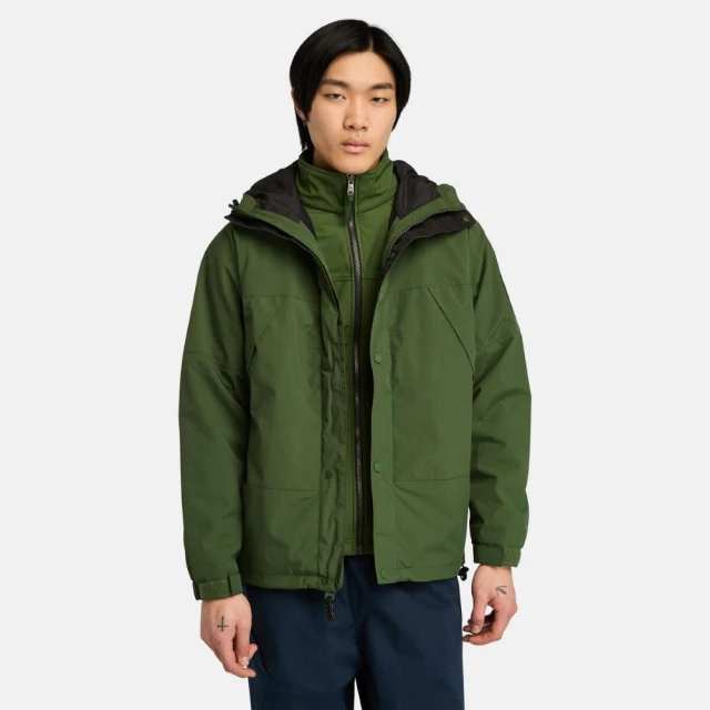 Timberland 男款綠色吸濕排汗短袖Polo衫|A2ND5EFO 歷史價格詳細信息