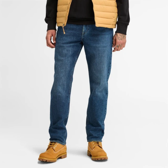 Timberland 男款靛藍色有機棉彈性牛仔褲|A6CQ2A11 歷史價格詳細信息