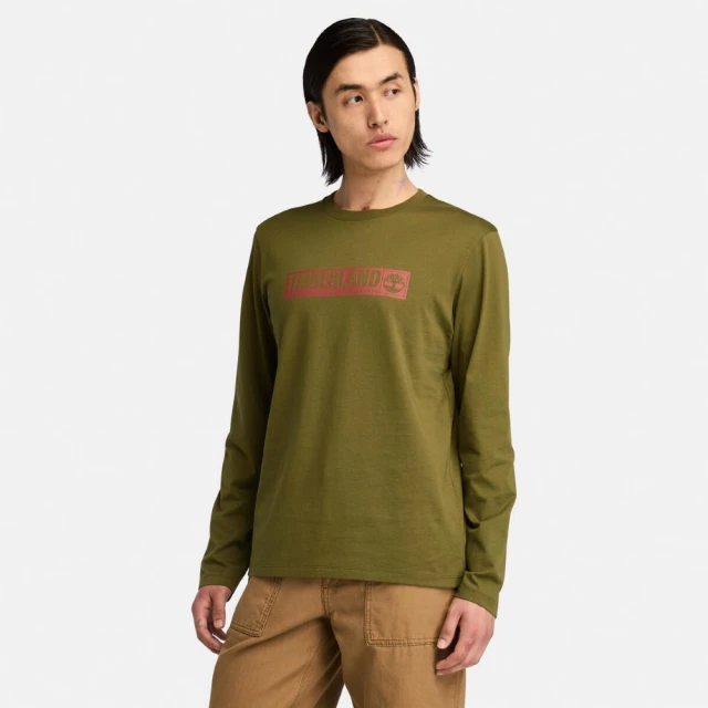 Timberland 男款橄欖綠色休閒工裝長褲|A6UQ6302 歷史價格詳細信息