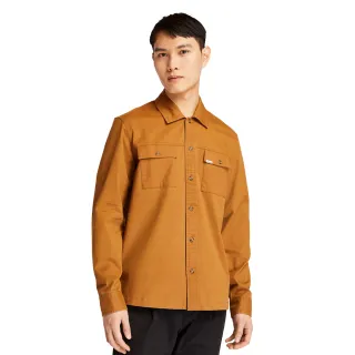 Timberland 男款小麥色有機棉長型撞色Logo印花短袖 T恤|A69U5P47 歷史價格詳細信息