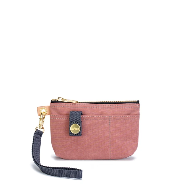 【satana】Soldier 實用拉鍊化妝包/零錢包-紫色(SOS1390)｜萬用包 收納包 手拿包 拉鍊包 歷史價格詳細信息