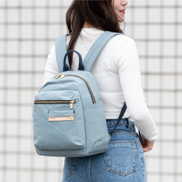 藍色-輕量後背包  AMINAH~【BODYSAC B652】 歷史價格詳細信息