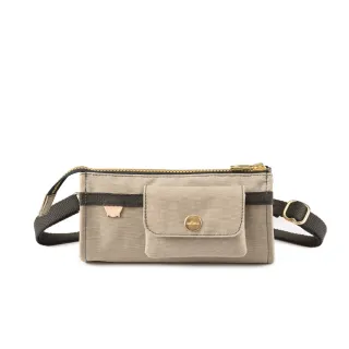 【satana】Soldier 美好偏執的多隔層斜肩包-奶茶色(SOS2550)｜包包 斜背包 WOC包 斜跨包 側背包 歷史價格詳細信息