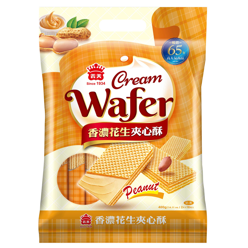 義美 香濃花生夾心酥經濟包400g 歷史價格詳細信息