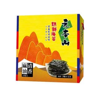 元本山-朝鮮海苔檸檬玫瑰鹽｜麻油風味｜韓式炒年糕風味(4.5gx3包) 現貨 歷史價格詳細信息