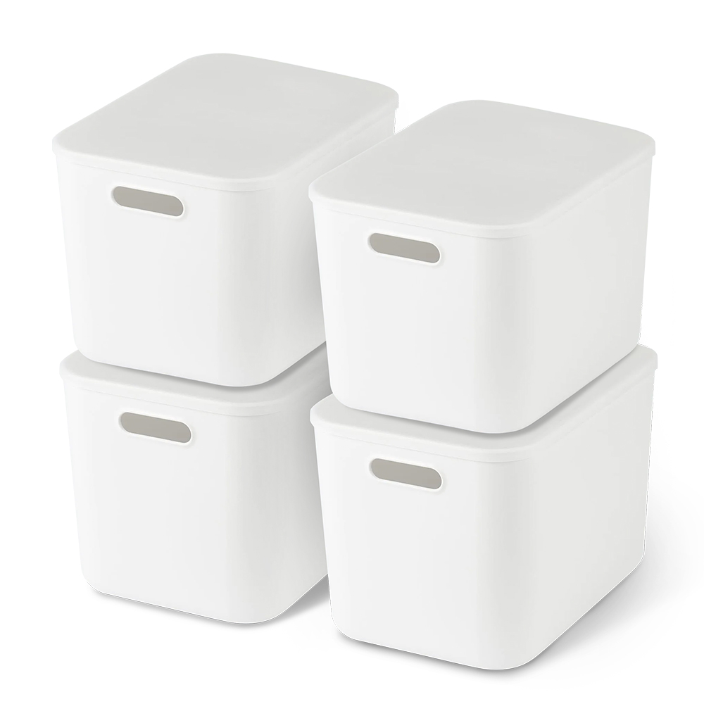 【MUJI 無印良品】軟質聚乙烯收納盒(小)x6+專用上蓋x6 歷史價格詳細信息