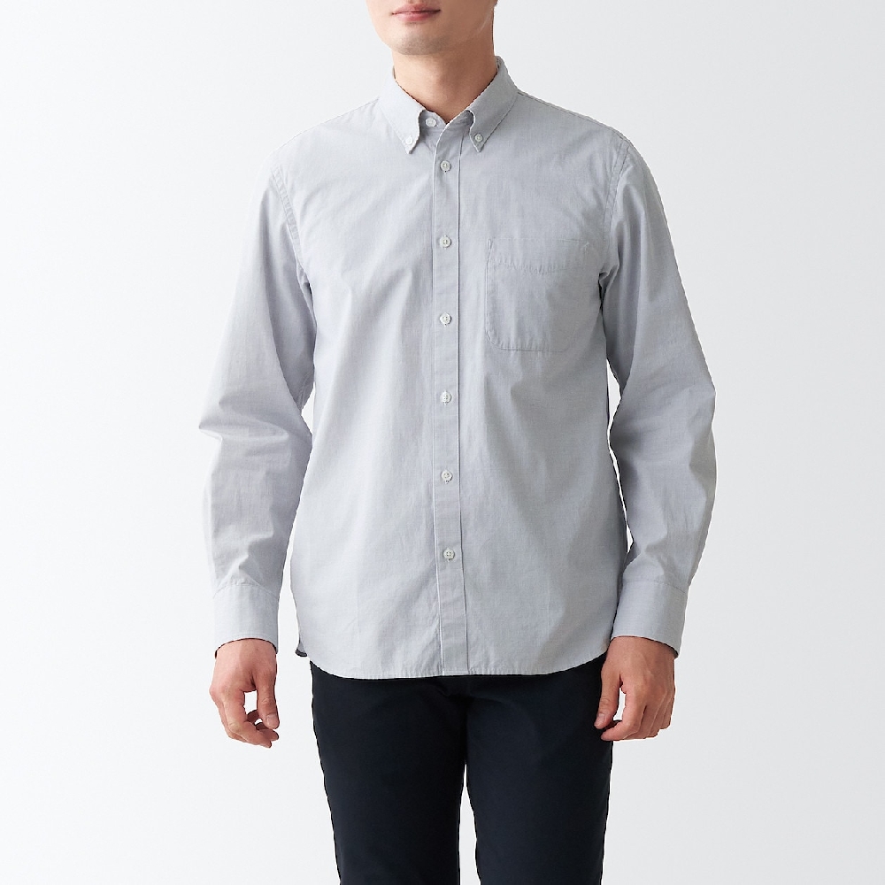 無印良品 MUJI 男 襯衫 黑 S號 歷史價格詳細信息