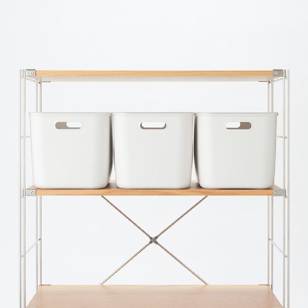 【MUJI 無印良品】軟質聚乙烯收納盒(小)x6+專用上蓋x6 歷史價格詳細信息