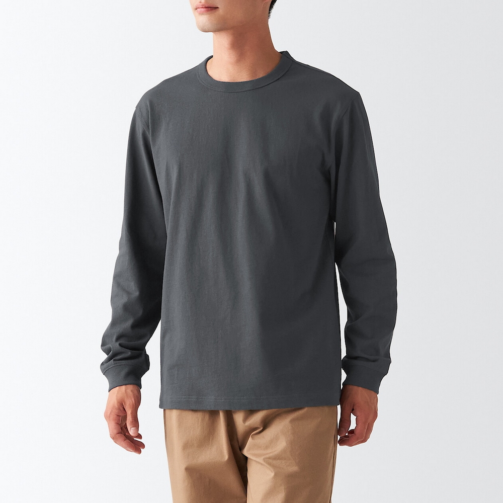 無印良品muji 長袖棉紡襯衫 XL號 藍/白2色 質感超優 原價1590 特價中 歷史價格詳細信息