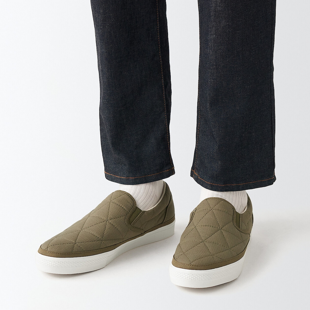 撥水加工有機棉舒適休閒鞋柔白【MUJI 無印良品】 歷史價格詳細信息