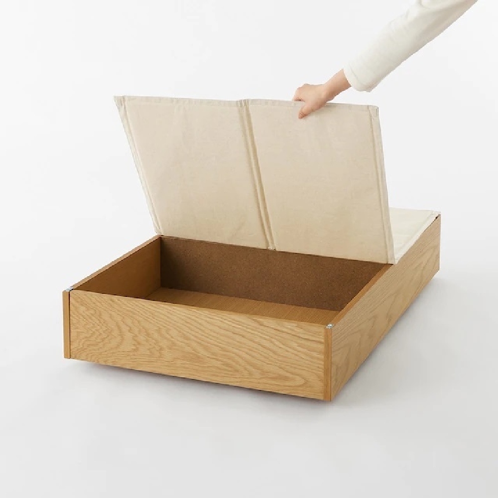 【MUJI 無印良品】橡木垃圾桶/附框架/長方形 歷史價格詳細信息