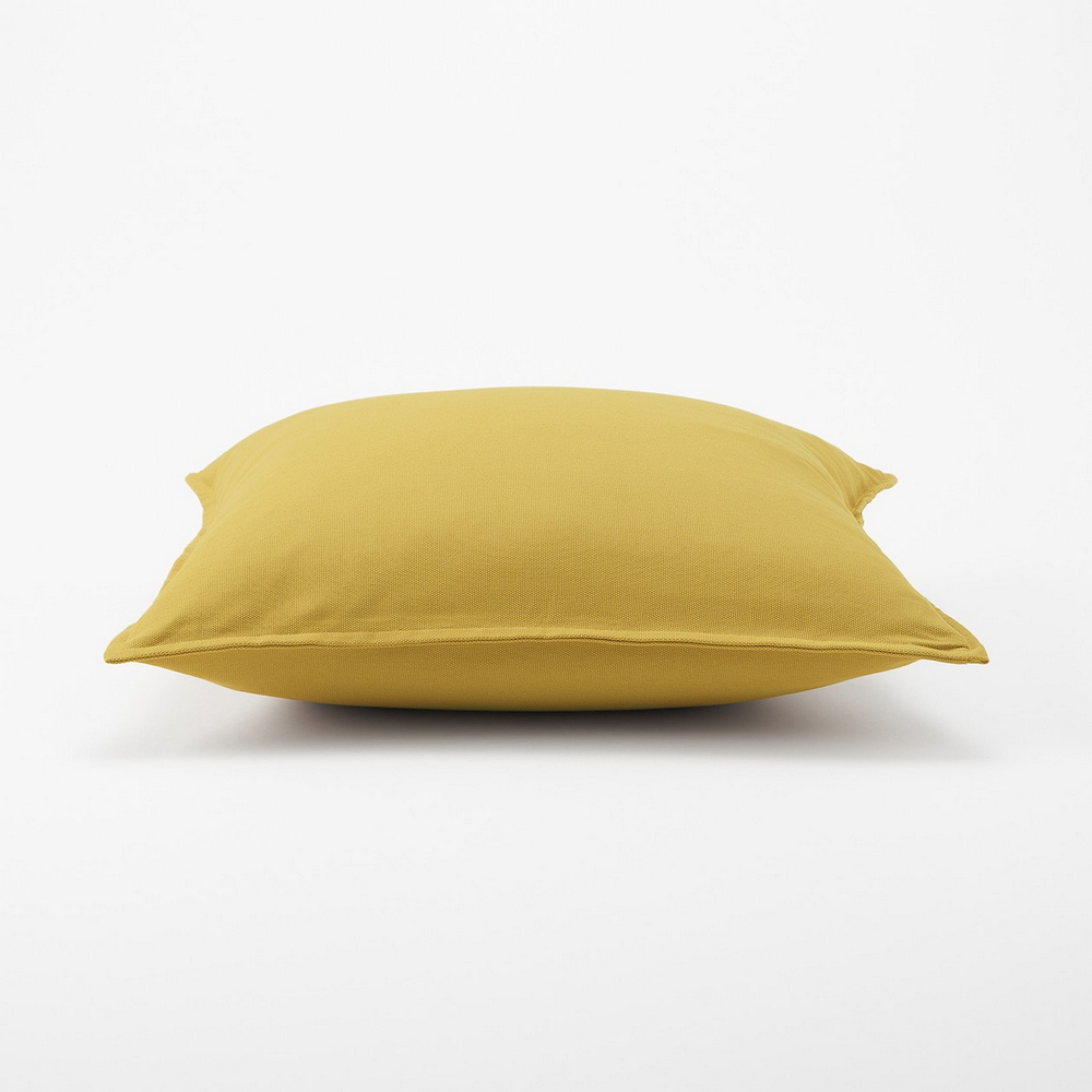 【MUJI 無印良品】牛津布抱枕/芥黃(聚酯纖維可水洗抱枕) 歷史價格詳細信息