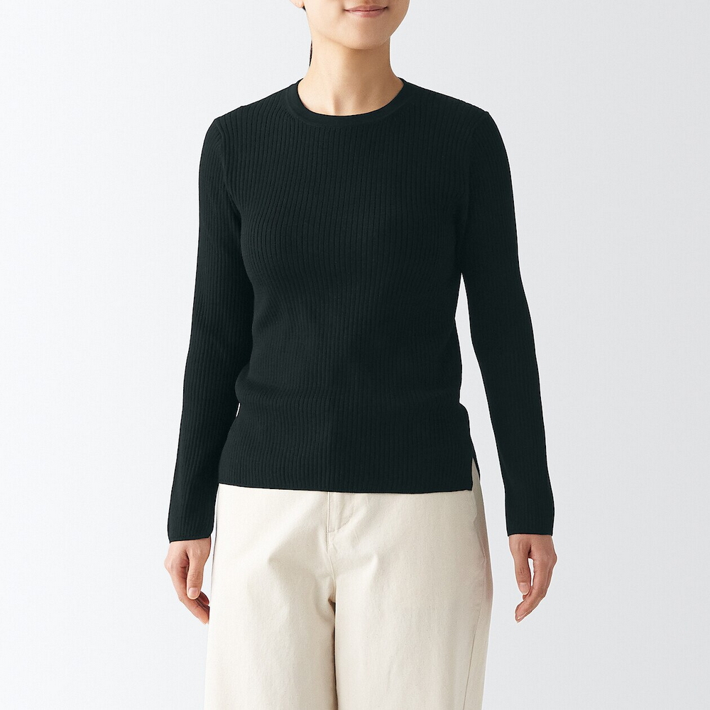 【MUJI 無印良品】女棉混螺紋直角襪四雙組(共2色) 歷史價格詳細信息