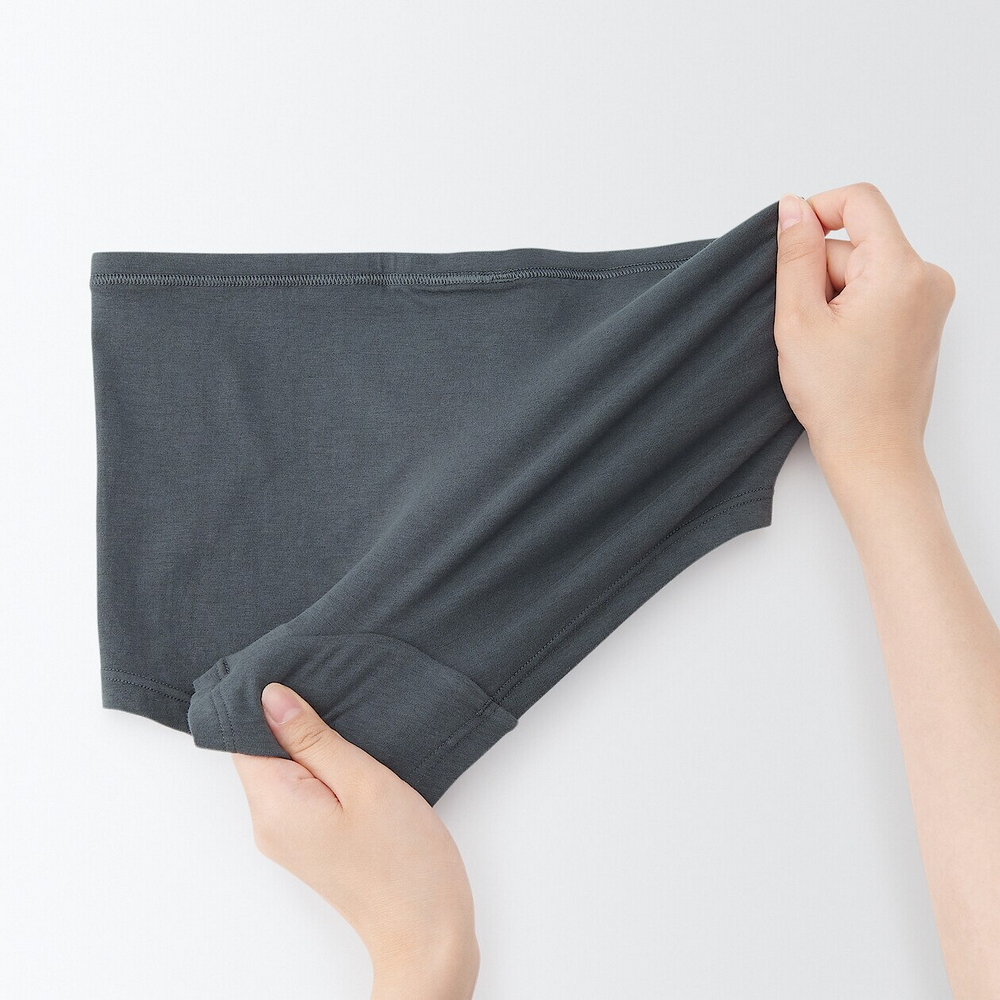 女有機棉混彈性天竺七分緊身褲【MUJI 無印良品】 歷史價格詳細信息