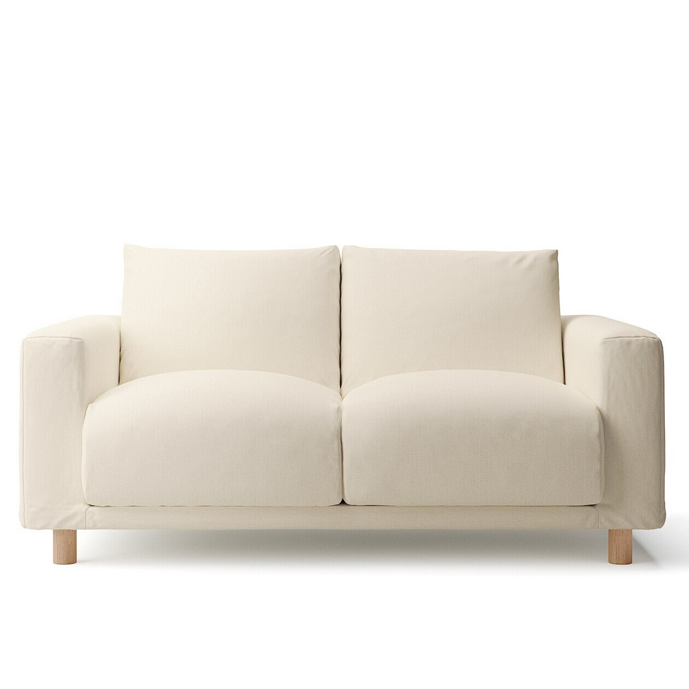 【MUJI 無印良品】沙發本體/2人座/聚氨酯獨立筒/棉平織/深棕(大型家具配送) 歷史價格詳細信息