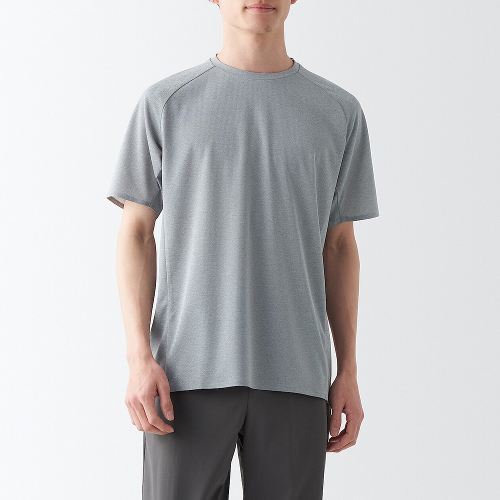 【MUJI 無印良品】男清爽舒適棉質V領短袖T恤(共3色) 歷史價格詳細信息