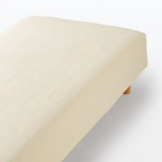 【MUJI 無印良品】萊賽爾混二重紗織被套(SD柔白)+枕套(43柔白) 歷史價格詳細信息