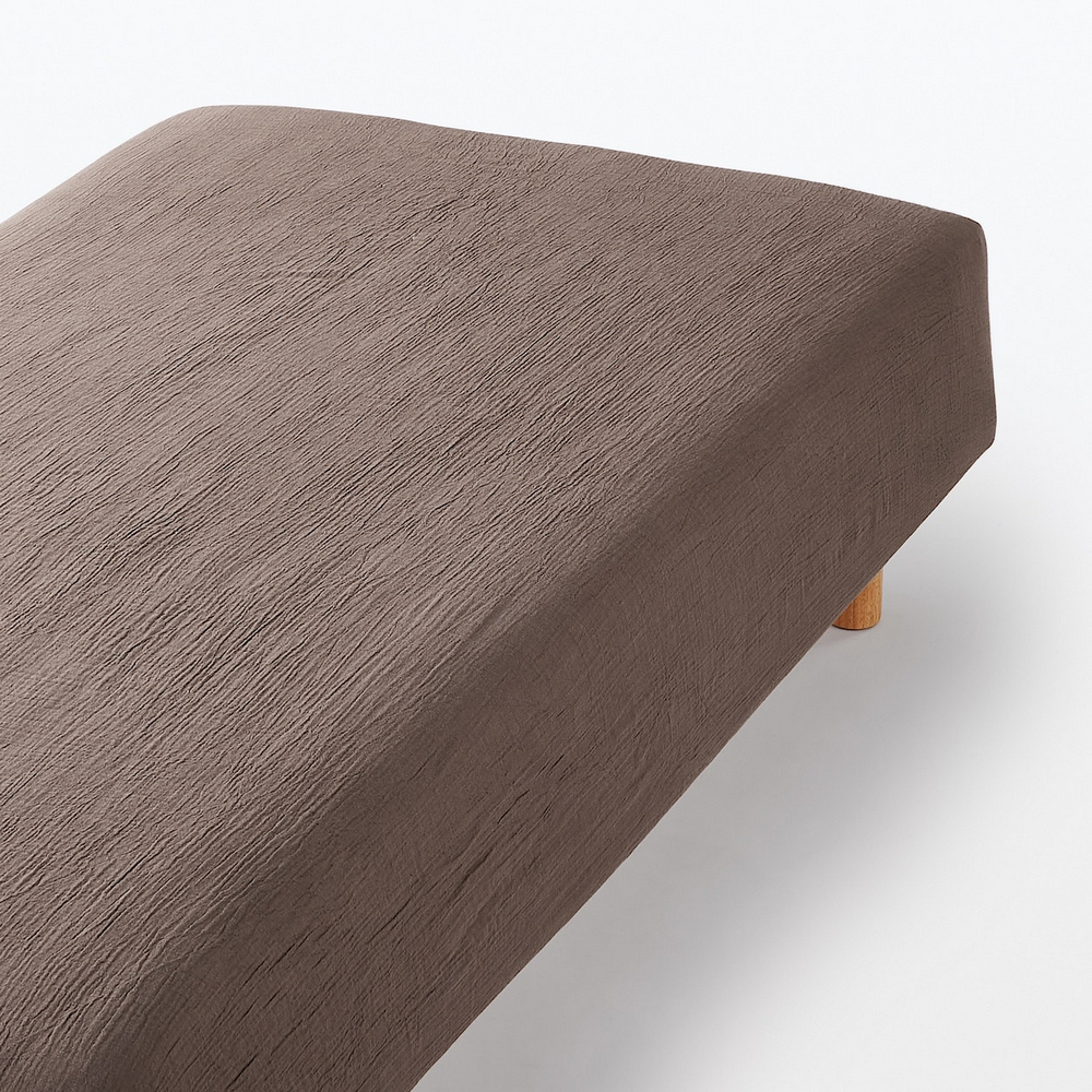 【MUJI 無印良品】萊賽爾混二重紗織被套(SD柔白)+枕套(43柔白) 歷史價格詳細信息