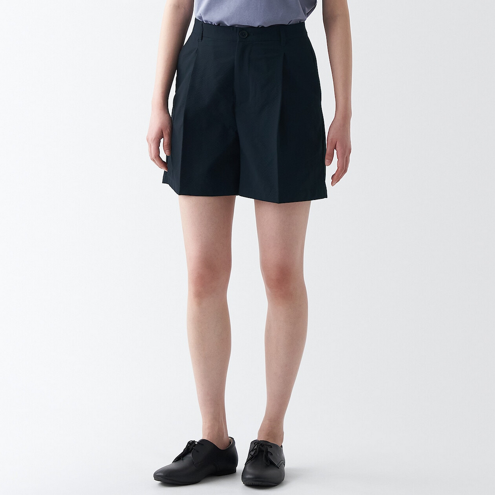 女聚酯纖維透氣彈性錐形褲【MUJI 無印良品】 歷史價格詳細信息