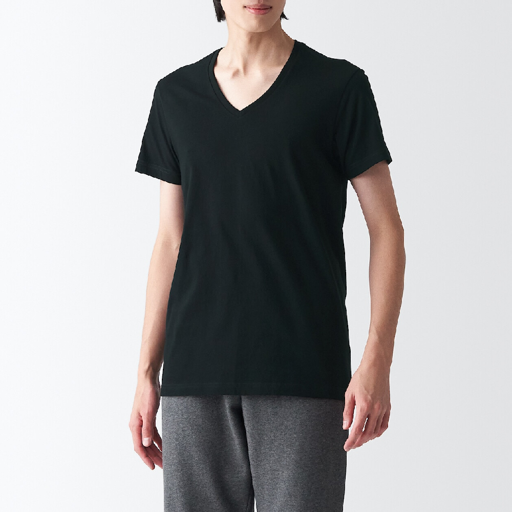 無印品質無側縫天竺棉睡衣家居服套裝圓領針織條紋男女情侶春秋 歷史價格詳細信息