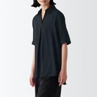 女萊賽爾混麻涼感舒適短袖家居睡衣【MUJI 無印良品】 歷史價格詳細信息