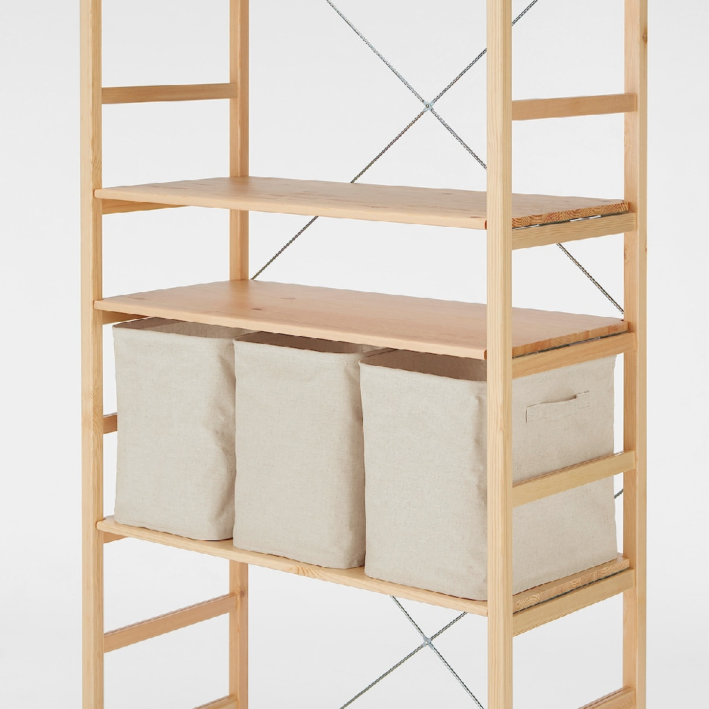 聚酯纖維麻收納箱/長方形/中/附蓋【MUJI 無印良品】 歷史價格詳細信息