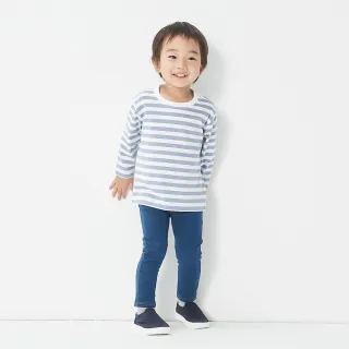 【MUJI 無印良品】幼兒棉混聚酯纖維高腰丹寧感緊身褲(共3色) 歷史價格詳細信息