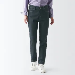 女有機棉混彈性丹寧合身褲【MUJI 無印良品】 歷史價格詳細信息