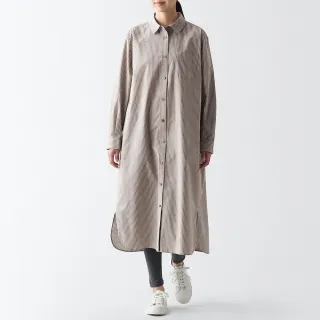 無印良品muji 長袖棉紡襯衫 XL號 藍/白2色 質感超優 原價1590 特價中 歷史價格詳細信息