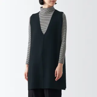 女米蘭諾螺紋可水洗圓領針織衫【MUJI 無印良品】 歷史價格詳細信息