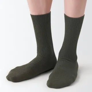 【MUJI 無印良品】男棉混不易鬆脫螺紋直角襪(共7色) 歷史價格詳細信息