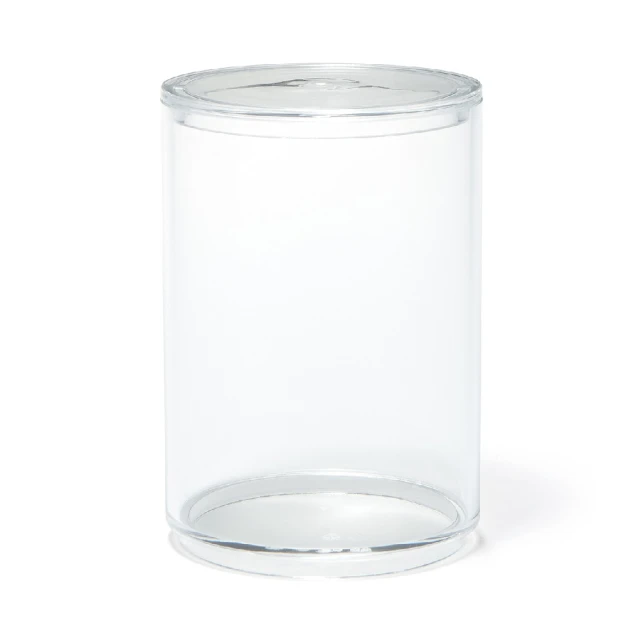壓克力罐.附蓋約直徑8x高11.4cm【MUJI 無印良品】 歷史價格詳細信息