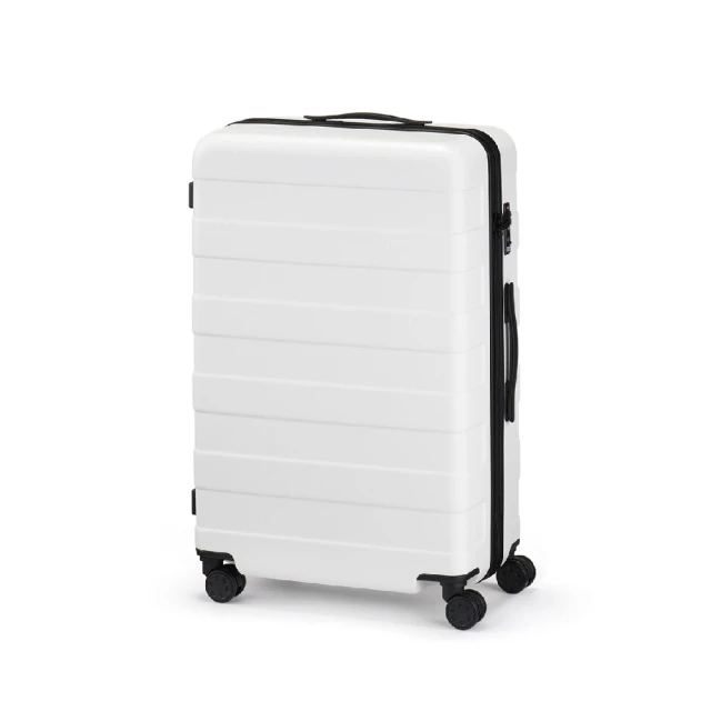 四輪硬殼止滑拉桿箱75L【MUJI 無印良品】白色 歷史價格詳細信息