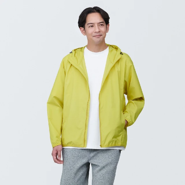 男撥水加工可攜式連帽外套【MUJI 無印良品】 歷史價格詳細信息