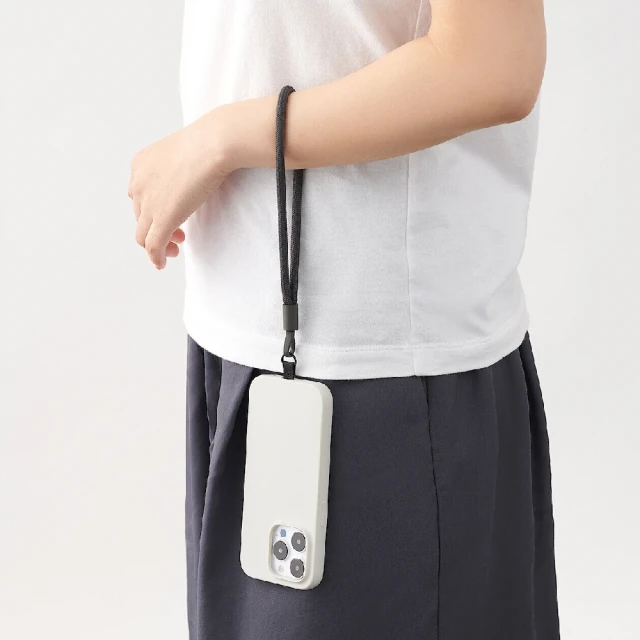 聚酯纖維手機掛繩(腕帶式)/橘繩子長340mm【MUJI 無印良品】 歷史價格詳細信息