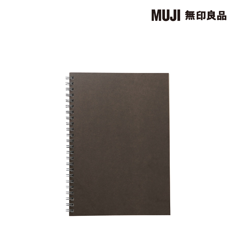 雙環筆記本(空白)/80張.B6.米色【MUJI 無印良品】 歷史價格詳細信息