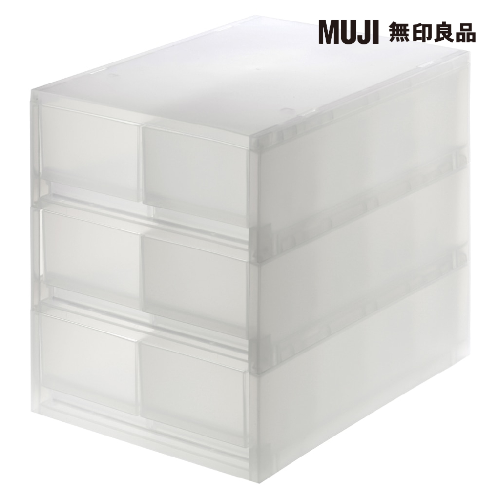 【MUJI 無印良品】PP盒/淺型/3段(正反疊)/4A 歷史價格詳細信息