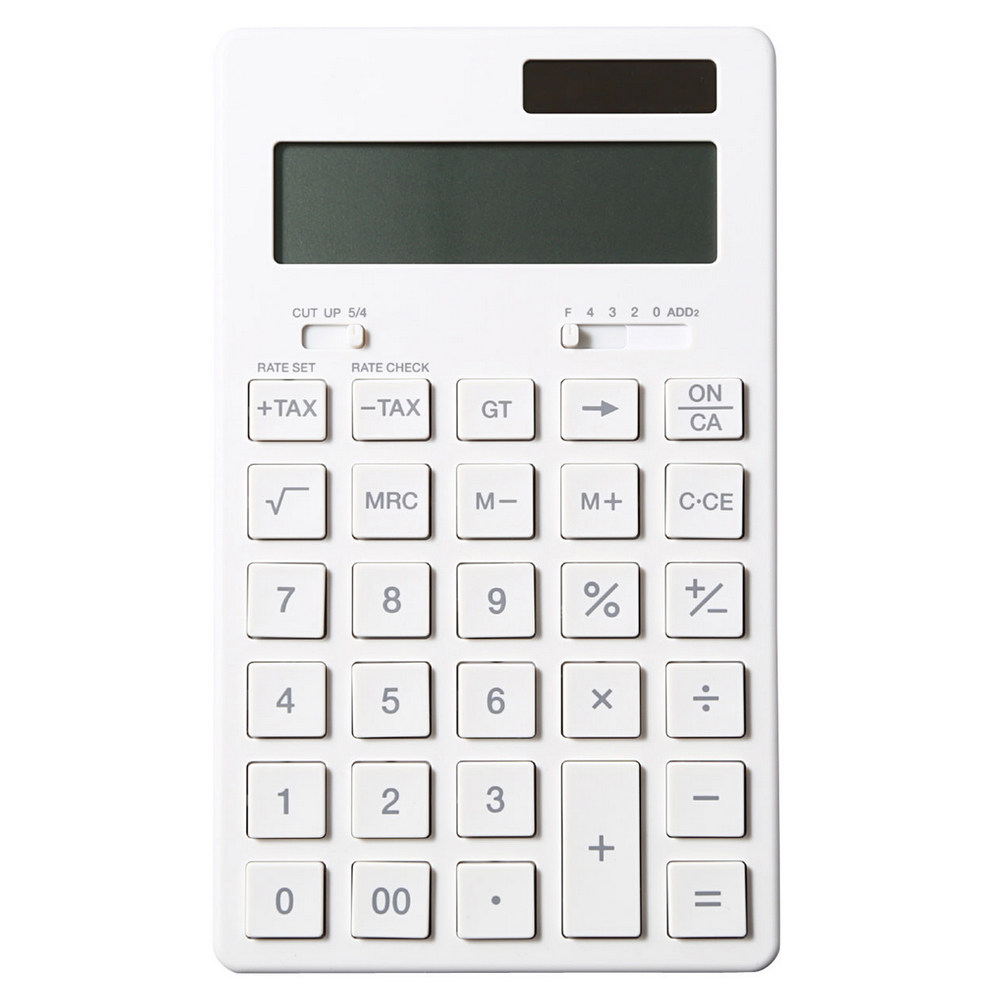 【MUJI 無印良品】計算機/8位.銀 歷史價格詳細信息