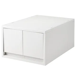 【MUJI 無印良品】PP盒/深型(正反疊)/白灰/4入 歷史價格詳細信息