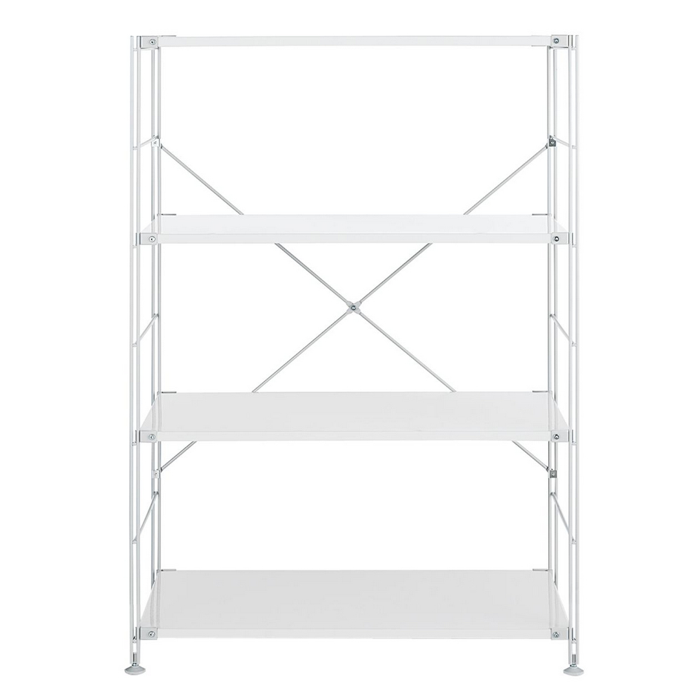 【MUJI 無印良品】SUS鋼製層架組/亮面淺灰/大(大型家具配送) 歷史價格詳細信息